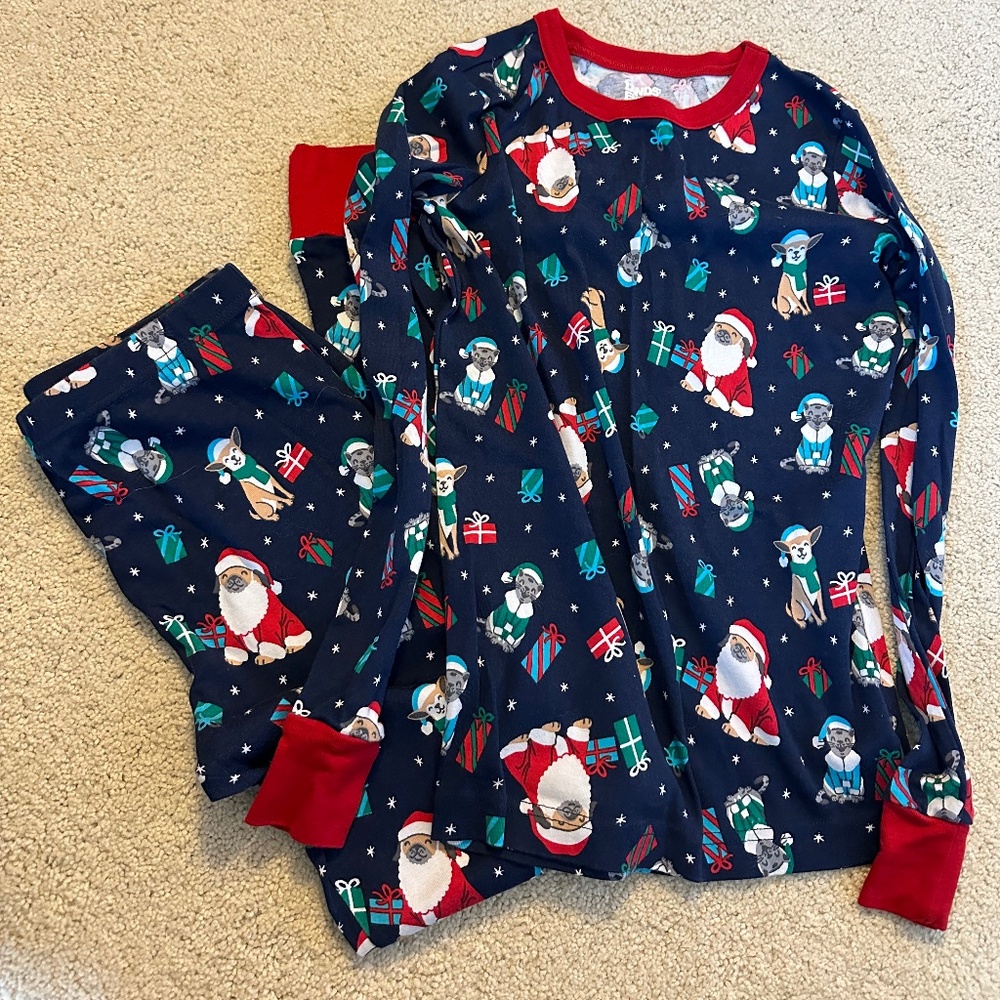 Lands' End Christmas Pajamas, Youth 16, Unisex
